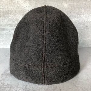 Lands End Polyester Fleece Beanie Charcoal Gray